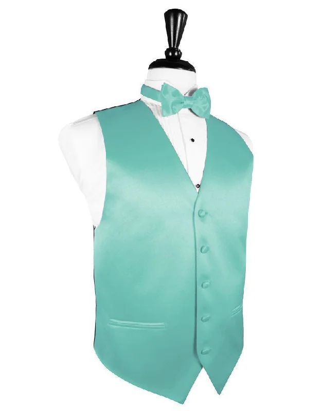 Mermaid Luxury Satin Tuxedo Vest