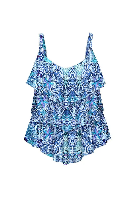 Mermaid 3 Tier Tankini Top