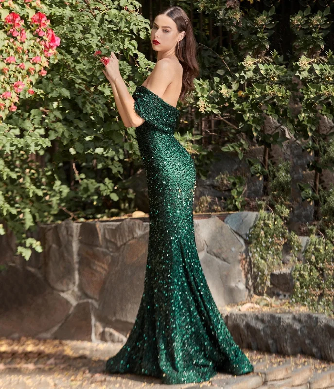 emerald-sequin-one-shoulder-mermaid-prom-gown