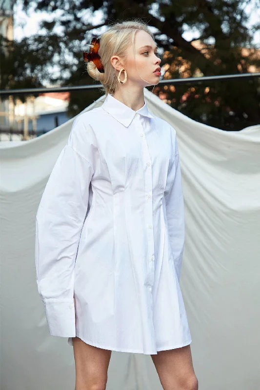 Blair Pintuck Shirt Dress