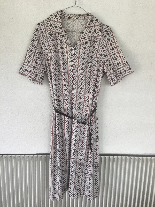 Polyester Shirt Dress 70s