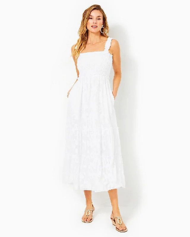 Hadly Smocked Maxi Dress