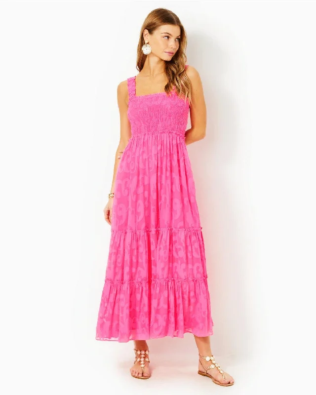 Hadly Smocked Maxi Dress