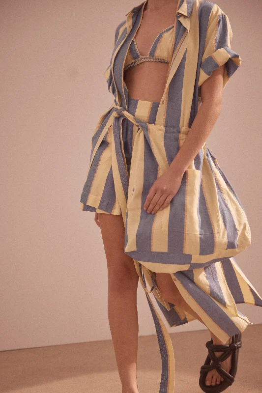 Hypnos Xania Stripe Shirtdress