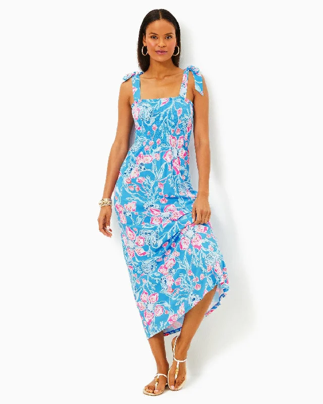 Kailua Smocked Maxi Dress