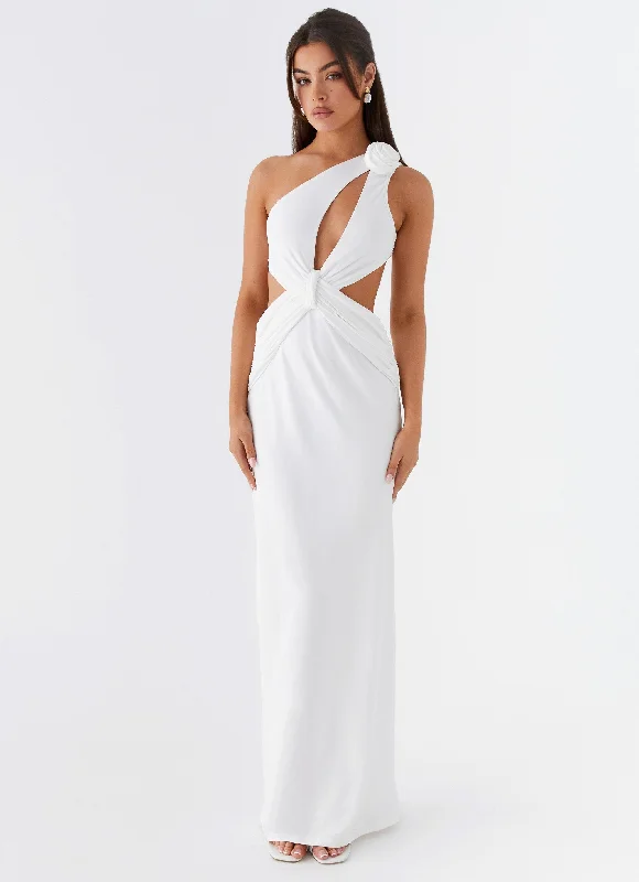 Lovesome Rosa Maxi Dress - White