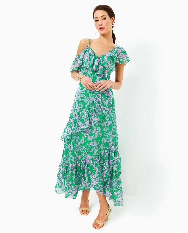 Rosalynn Ruffle Maxi Dress