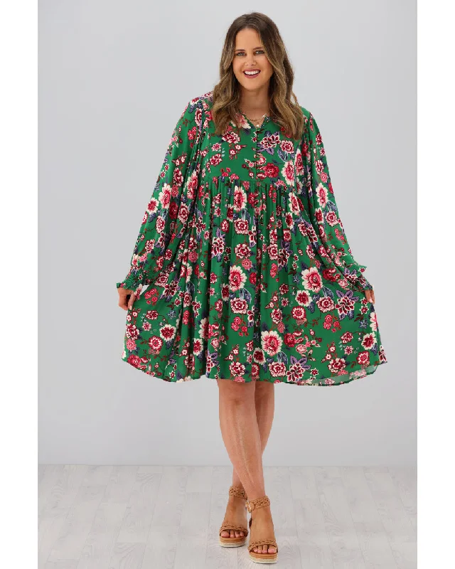 DreamcatcherJade Floral Mini Dress