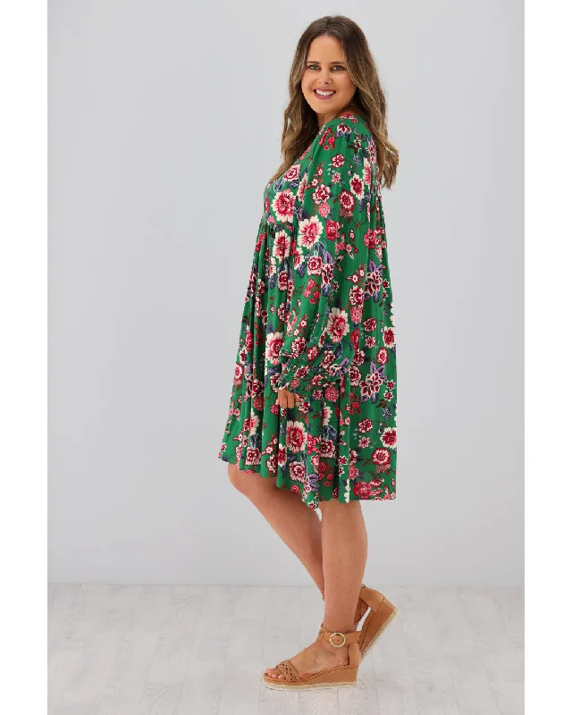 DreamcatcherJade Floral Mini Dress