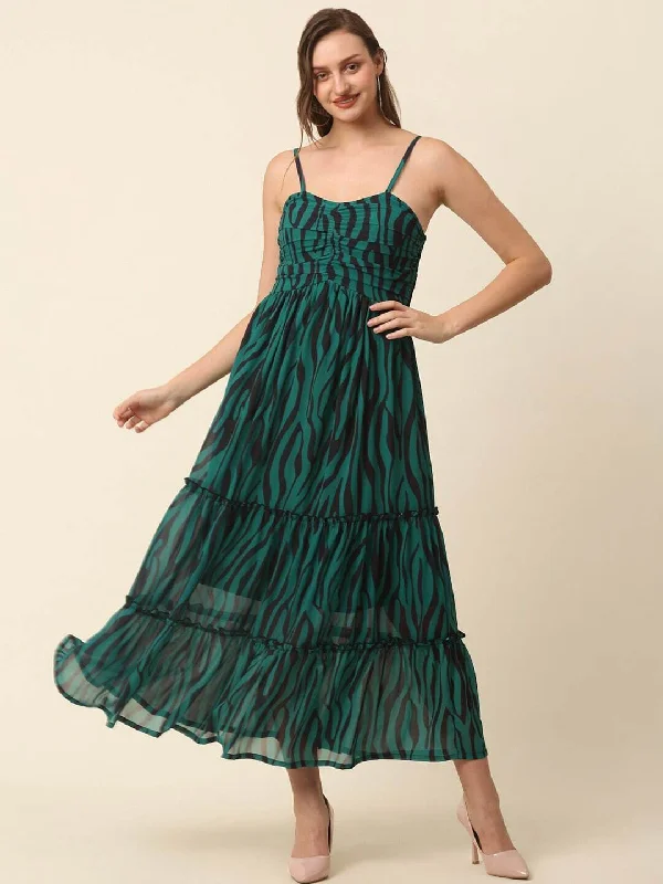 Flare Maxi Dress