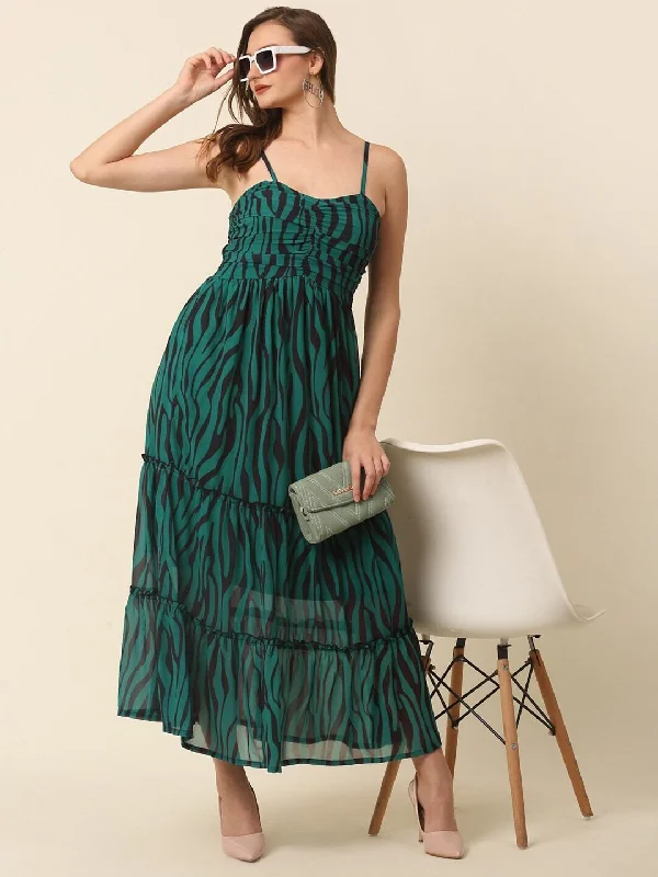 Flare Maxi Dress