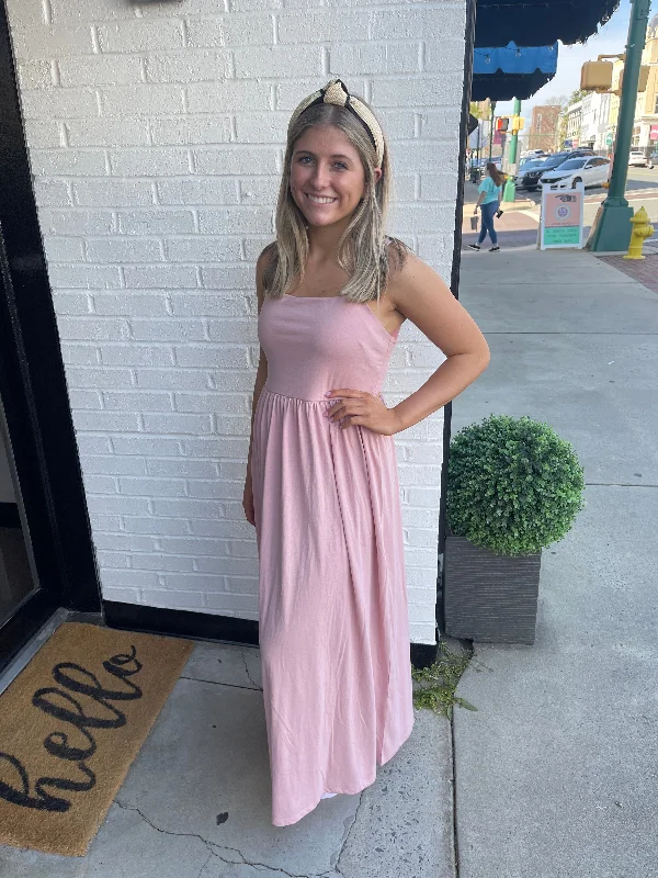 Making me Blush Midi Dress