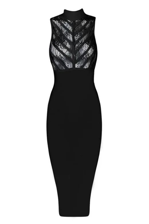 Paige Bodycon Dress - Classic Black