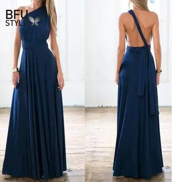 blue dress / XL