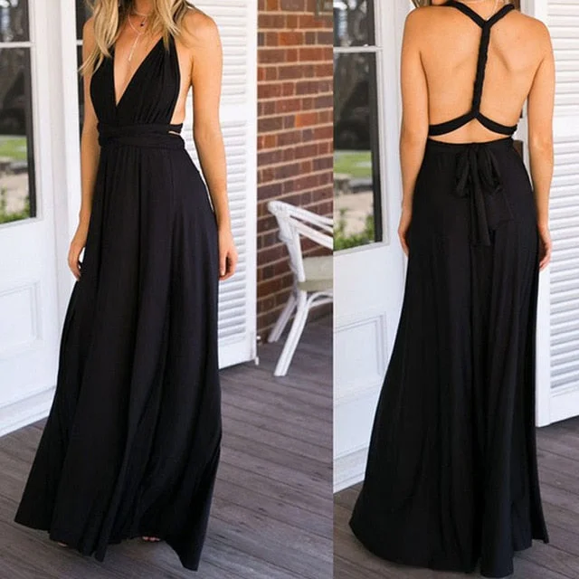 black dress / L