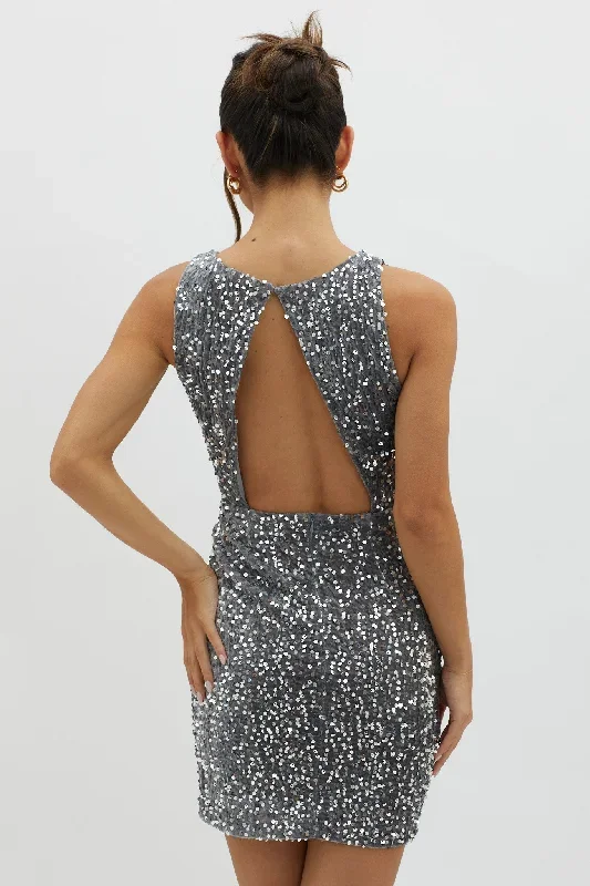 bedazzle-keyhole-back-sequin-mini-dress-silver