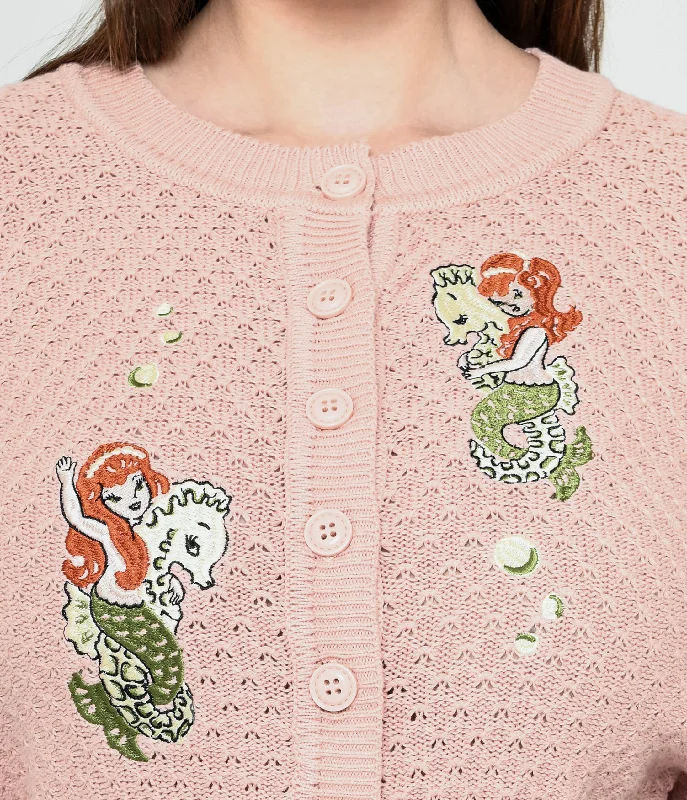 blush-pink-mermaid-sisters-cropped-cardigan