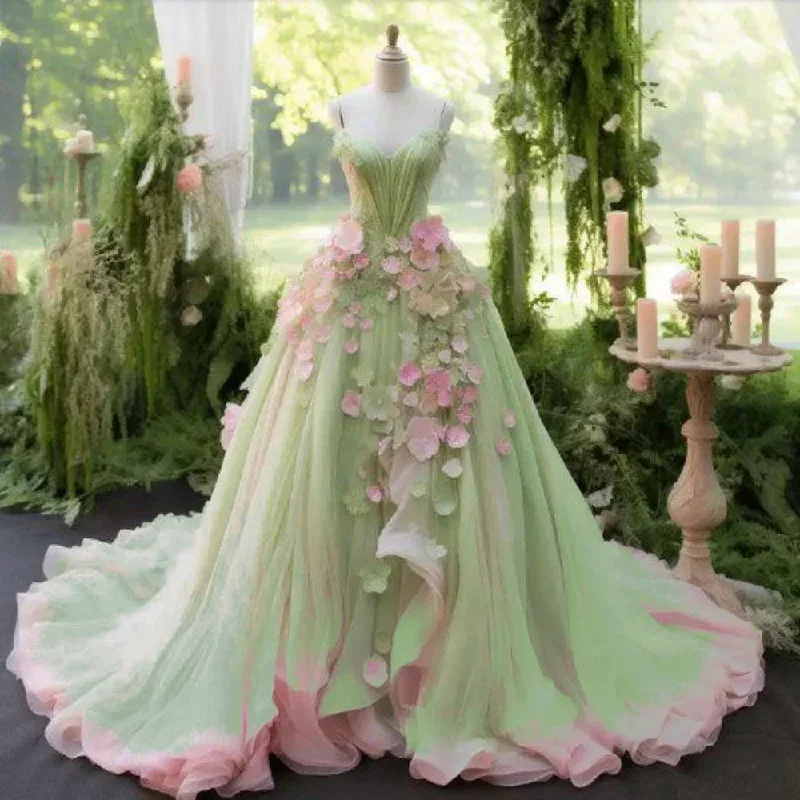 fairy-green-pink-evening-dress-sweetheart-layered-tulle-dress-bicolor-applique-floral-dresses-custom-made-dream-dress-pretty