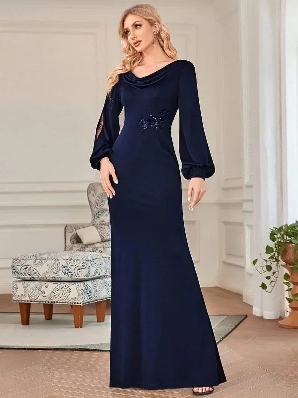 lantern-sleeve-cowl-neck-velvet-mother-of-the-bride-dress-em70131