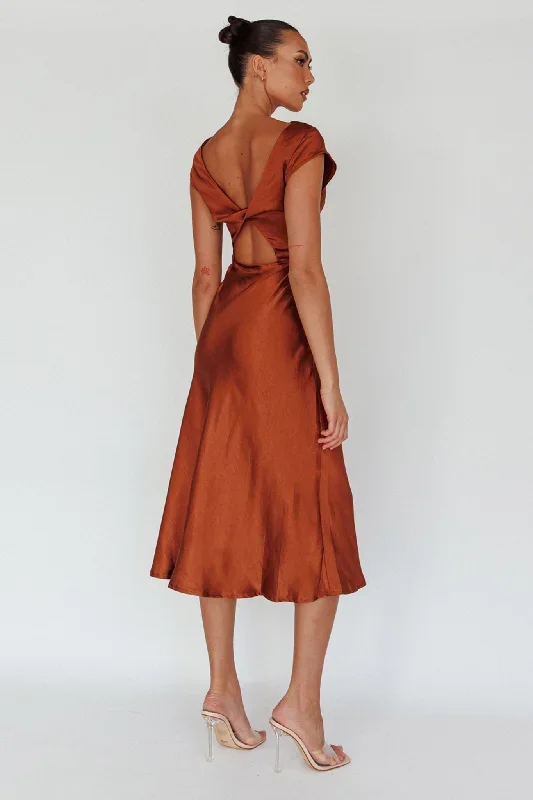 lucinda-twist-back-midi-dress-brown