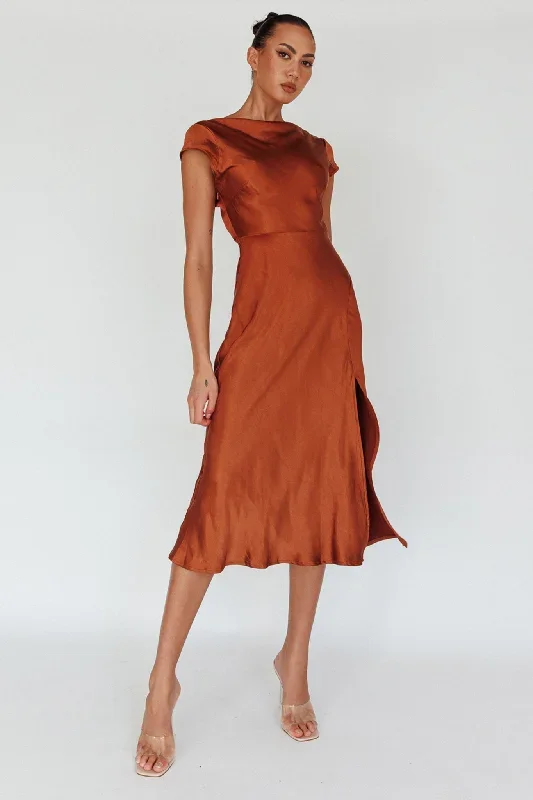 lucinda-twist-back-midi-dress-brown