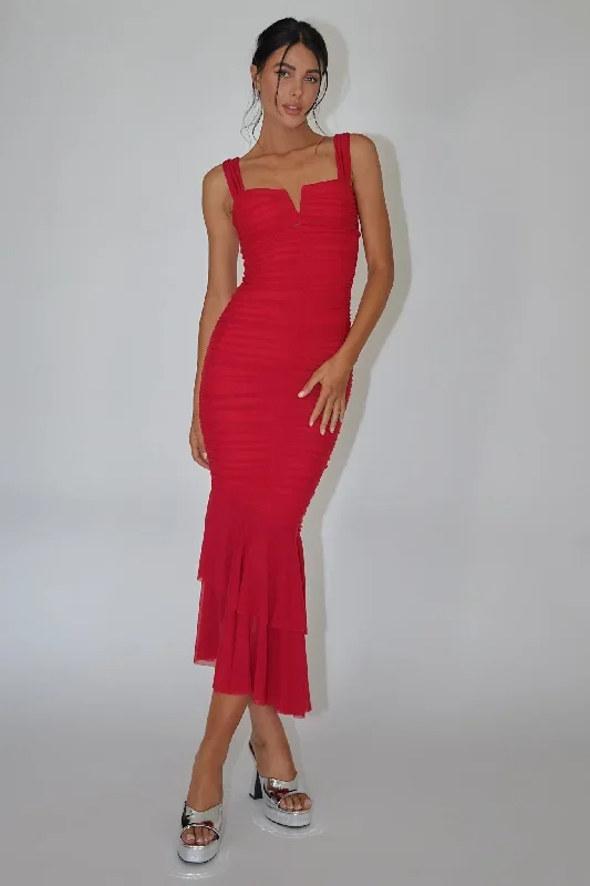 nadia-ruched-fishtail-maxi-dress-red