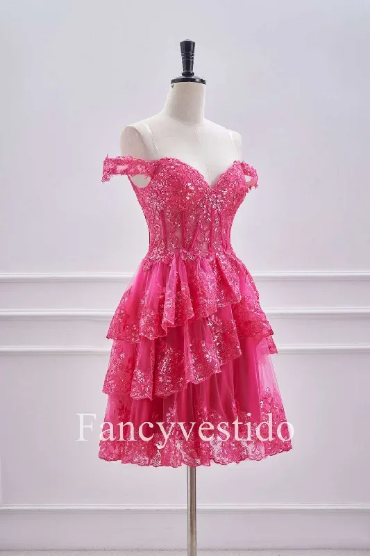 off-the-shoulder-fuchsia-corset-tiered-a-line-short-homecoming-dress