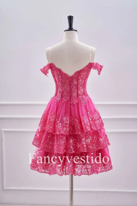 off-the-shoulder-fuchsia-corset-tiered-a-line-short-homecoming-dress