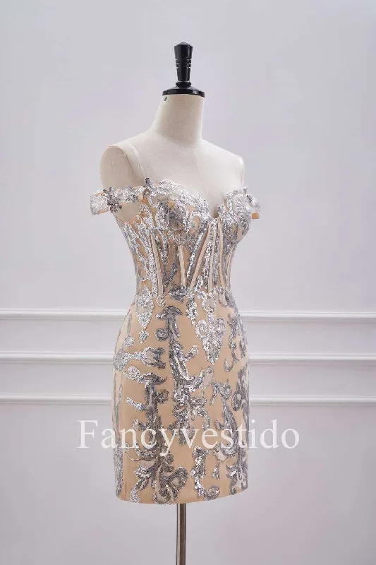 off-the-shoulder-nude-corset-tight-homecoming-dress-with-silver-sequin