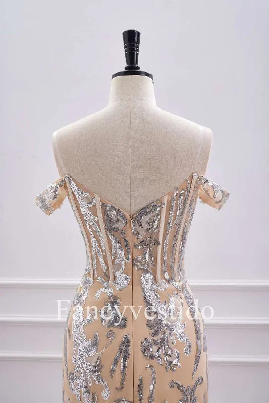 off-the-shoulder-nude-corset-tight-homecoming-dress-with-silver-sequin