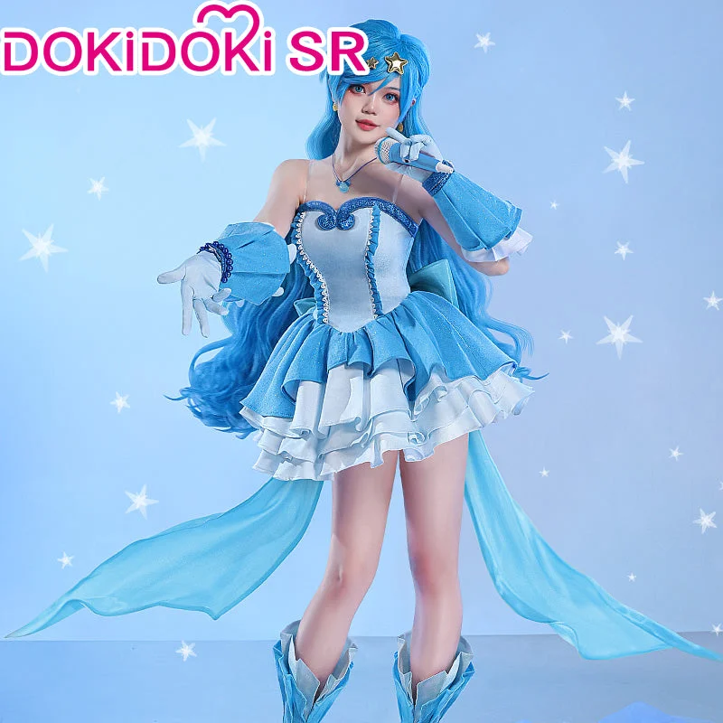 DokiDoki-SR Anime Mermaid Melody Pichi Pichi Pitch Cosplay Hanon Hosho Costume/Shoes