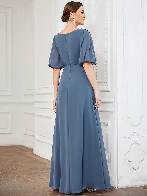 pleated-v-neck-split-sleeve-chiffon-mother-of-the-bride-dress-em0312a