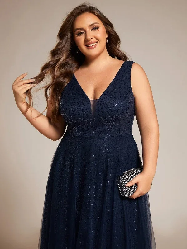 plus-size-sequin-v-neck-sleeveless-empire-waist-tulle-formal-evening-dress-ee02163