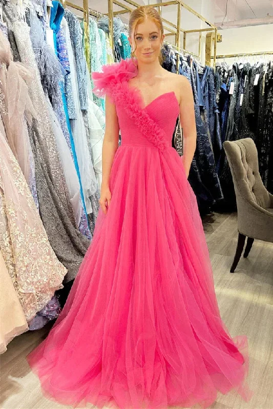 princess-ruffled-one-shoulder-a-line-tulle-prom-dress