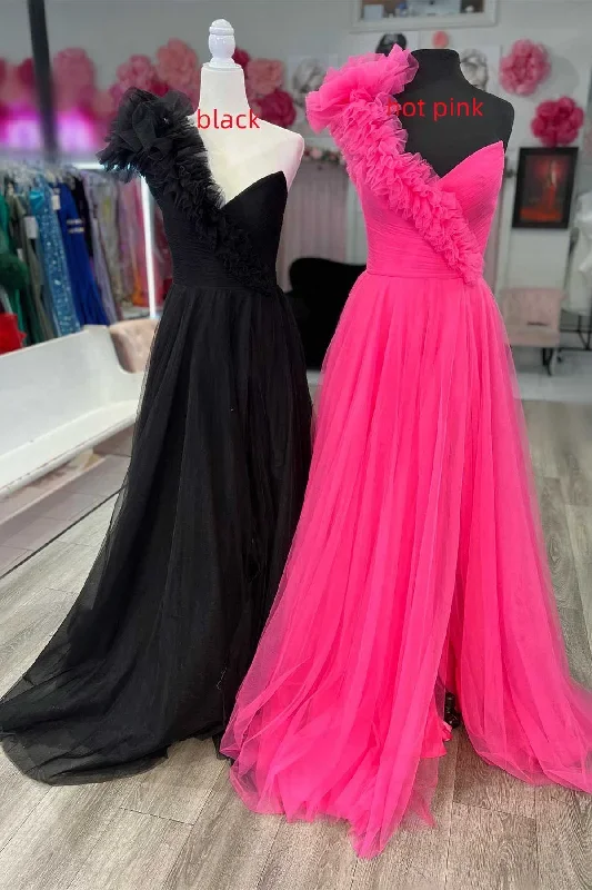 princess-ruffled-one-shoulder-a-line-tulle-prom-dress