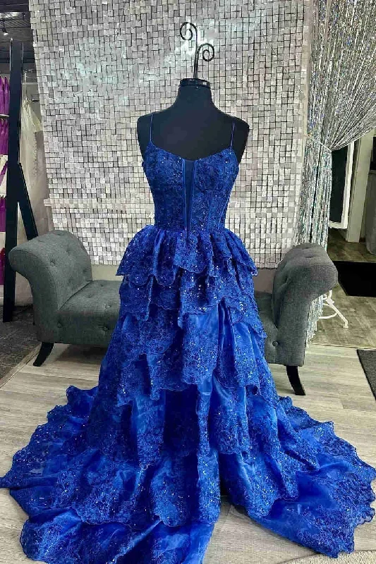 royal-blue-straps-tiered-a-line-prom-dress-with-sequins