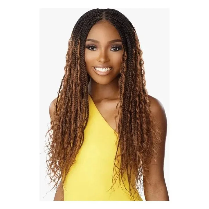 Sensationnel Cloud 9 4x4 Braided Lace Wigs- MERMAID BOX BRAID 30""