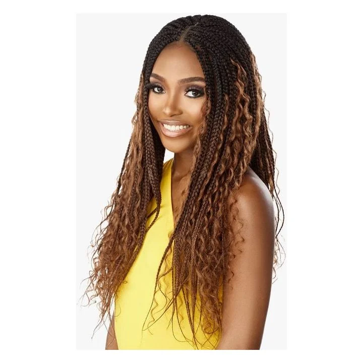 Sensationnel Cloud 9 4x4 Braided Lace Wigs- MERMAID BOX BRAID 30