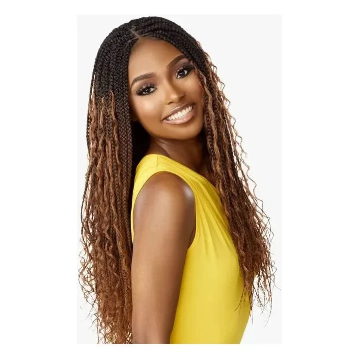 Sensationnel Cloud 9 4x4 Braided Lace Wigs- MERMAID BOX BRAID 30