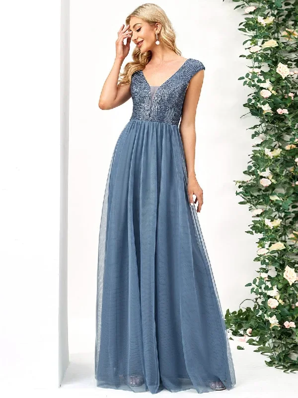 sequin-illusion-plunging-v-neckline-sleeveless-a-line-tulle-evening-dress-ee0115a