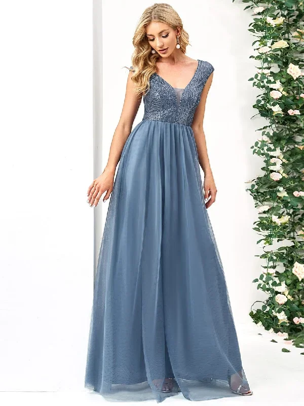 sequin-illusion-plunging-v-neckline-sleeveless-a-line-tulle-evening-dress-ee0115a