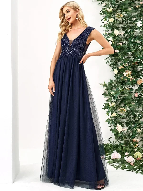 sequin-illusion-plunging-v-neckline-sleeveless-a-line-tulle-evening-dress-ee0115a