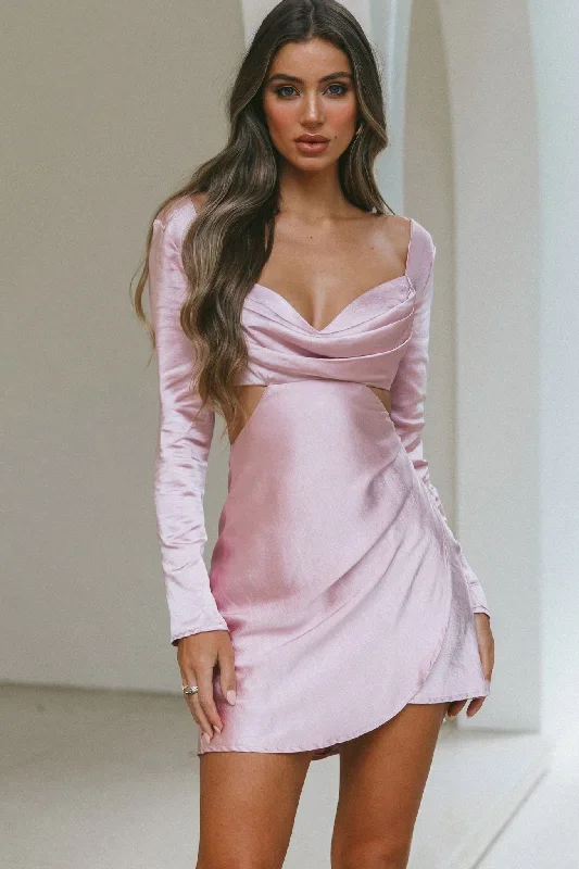 shaken-not-stirred-cut-out-waist-long-sleeve-pleat-mini-dress-blush