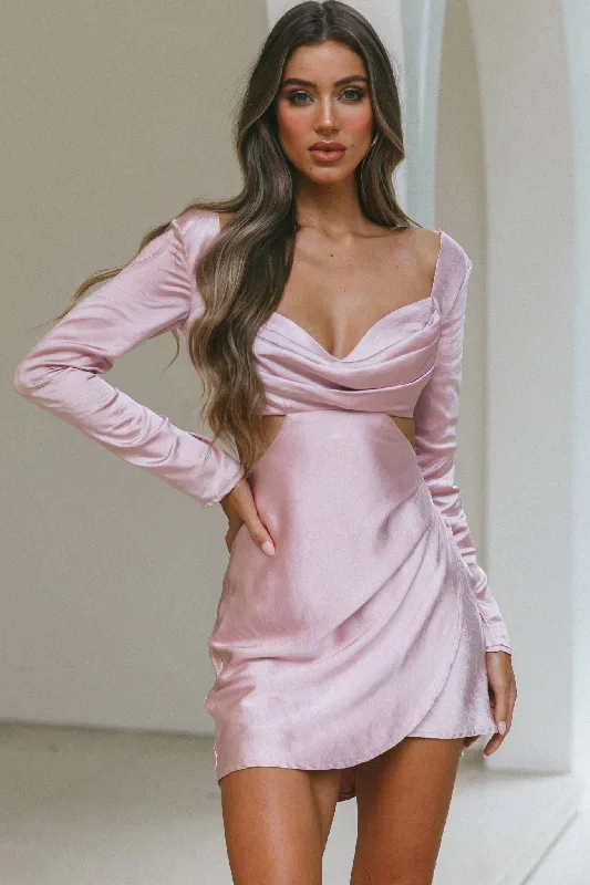 shaken-not-stirred-cut-out-waist-long-sleeve-pleat-mini-dress-blush