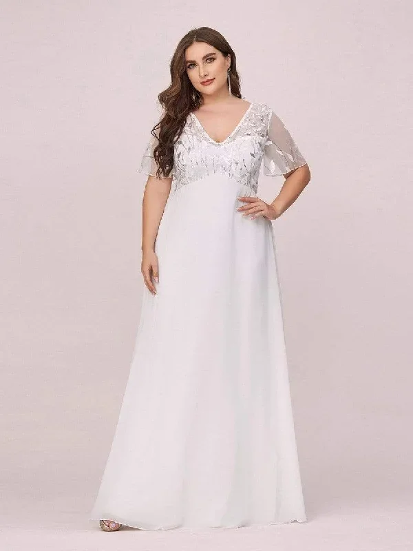 short-sleeve-empire-plus-size-formal-dresses-ez07706