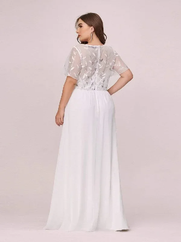 short-sleeve-empire-plus-size-formal-dresses-ez07706