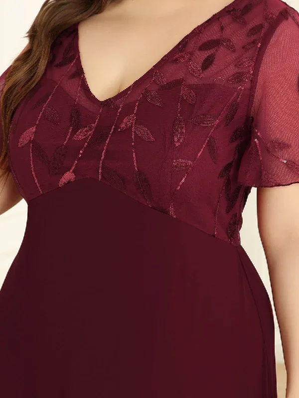 short-sleeve-empire-plus-size-formal-dresses-ez07706