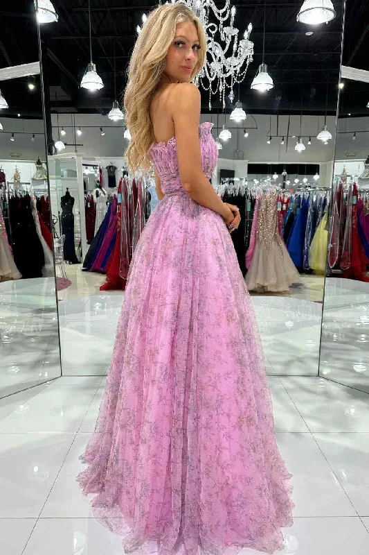 strapless-lilac-floral-print-a-line-long-prom-dress