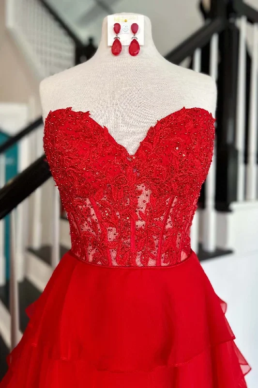 sweetheart-red-corset-chiffon-ruffle-long-prom-dress